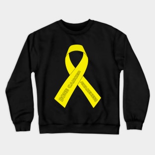 Bone Cancer Awareness Crewneck Sweatshirt